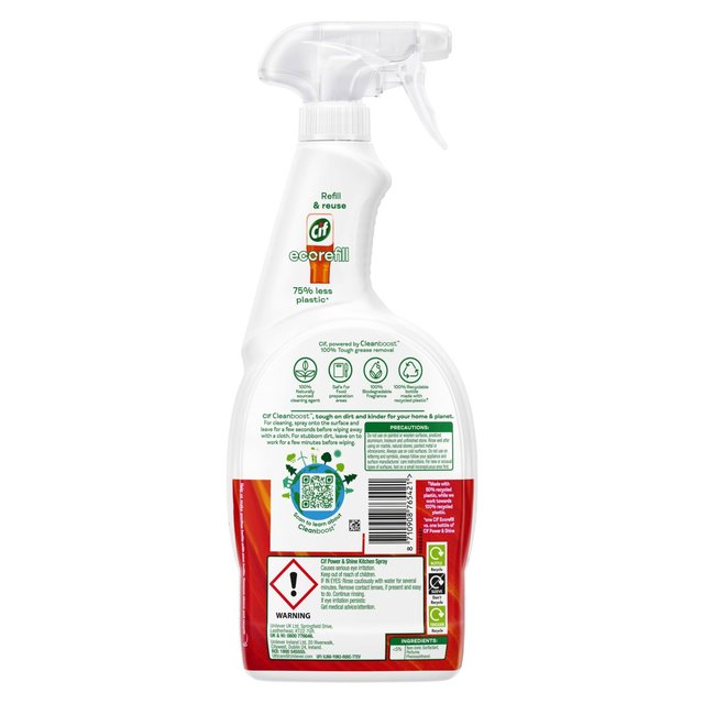 Cif Power & Shine Kitchen Spray   700ml GOODS M&S   