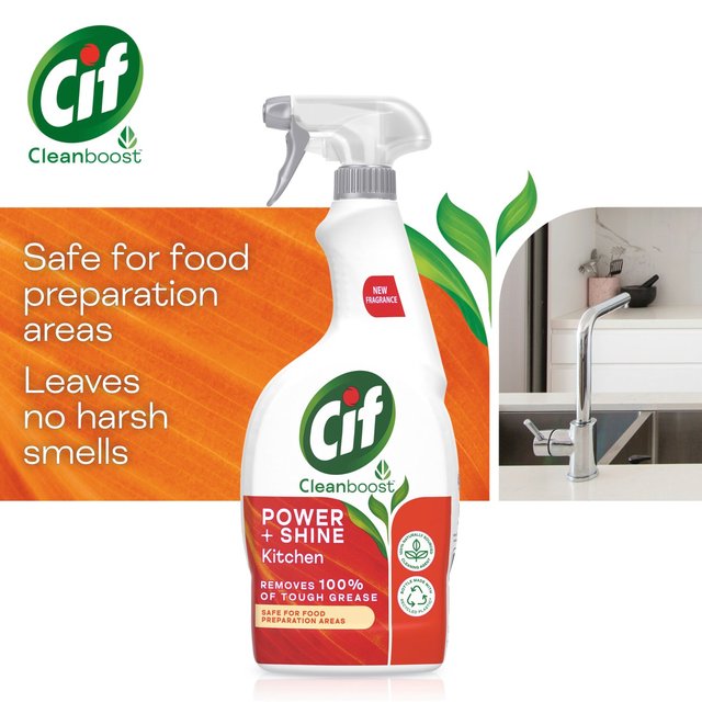 Cif Power & Shine Kitchen Spray   700ml GOODS M&S   