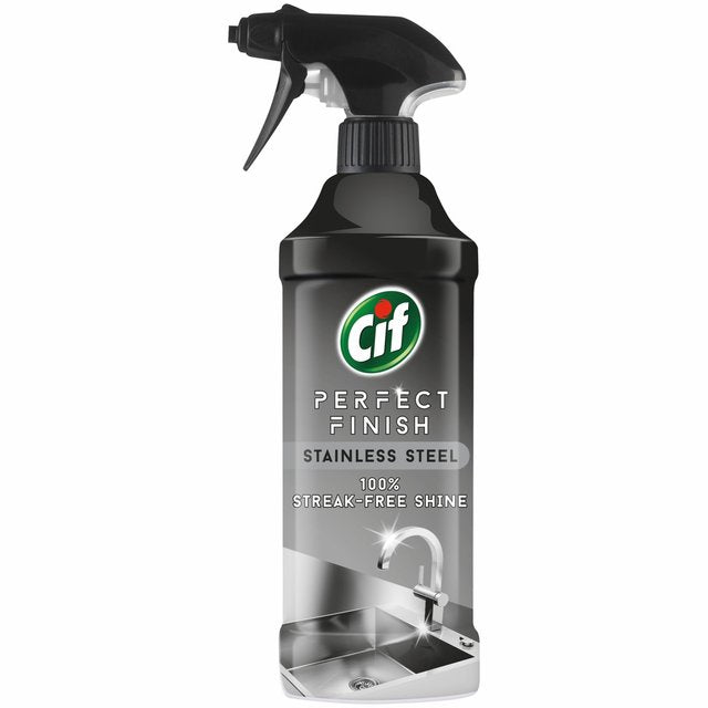 Cif Perfect Finish Specialist Cleaner Spray Stainless Steel    435ml