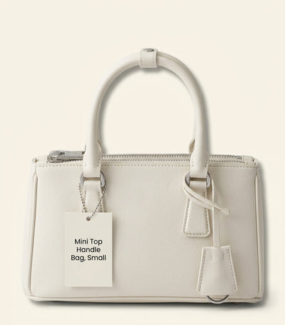 Harrods Prada Mini Saffiano Leather Galleria Top-Handle Bag- Buy online at McGrocer