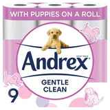 Andrex Gentle Clean Toilet Roll   9 per pack GOODS M&S   