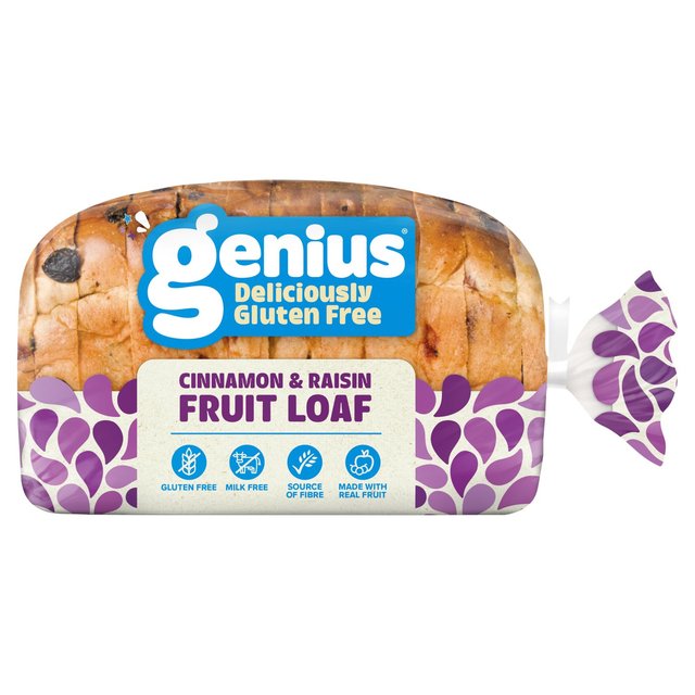 Genius Gluten Free Spicy Fruit Loaf   400g GOODS M&S   