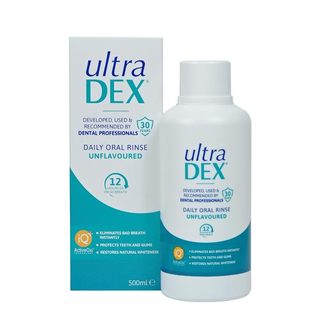 UltraDEX Daily Oral Rinse Unflavoured   500ml