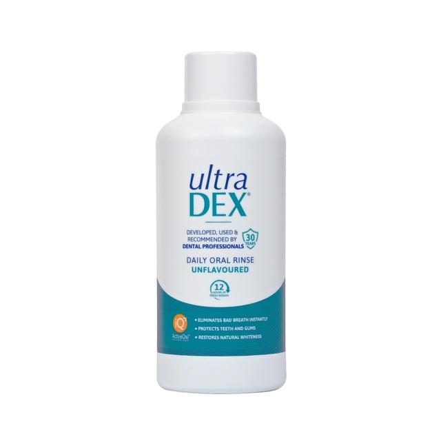 UltraDEX Daily Oral Rinse Unflavoured 500ml   500ml GOODS M&S   