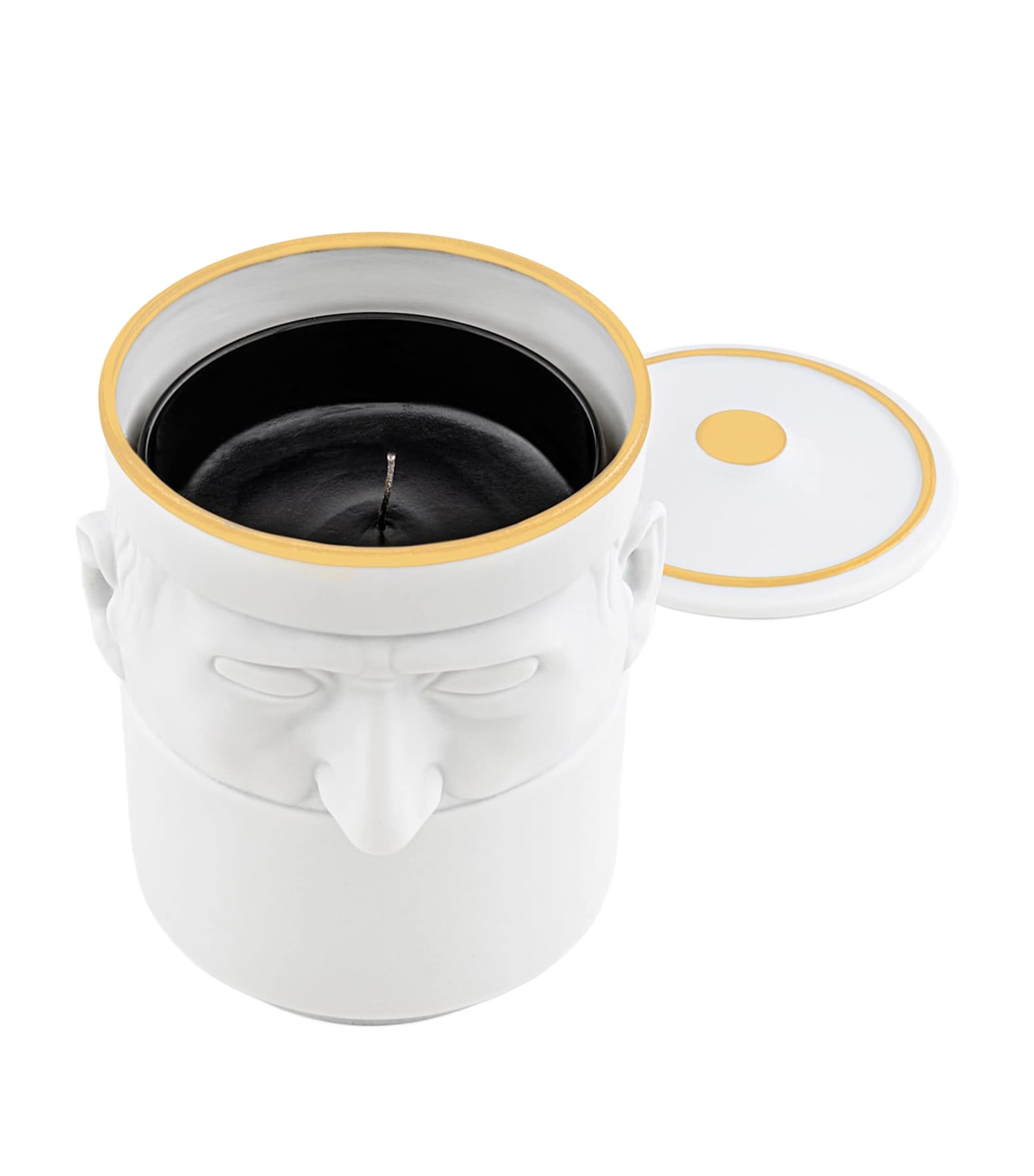 Ginori 1735 Black Stone Candle 350g, UK version