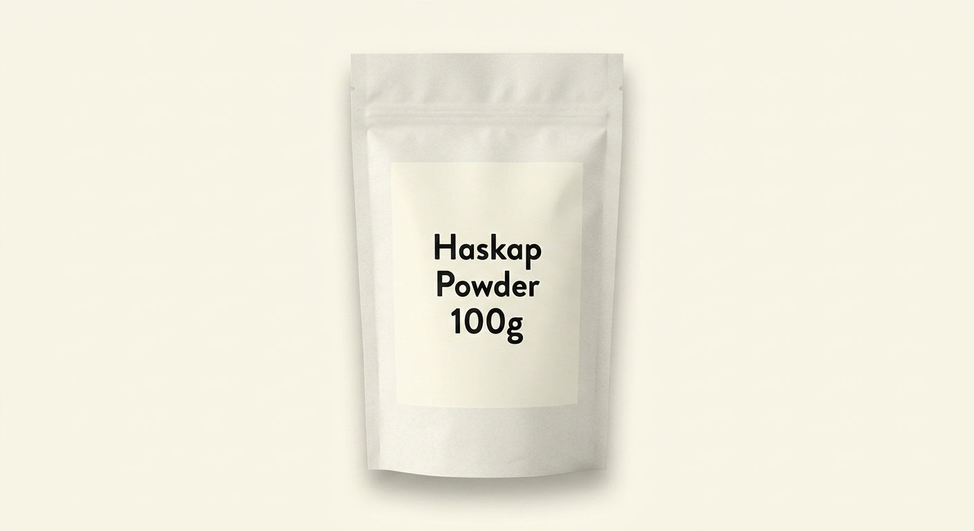Holland & Barrett Haskap Powder 100g, imported from the UK