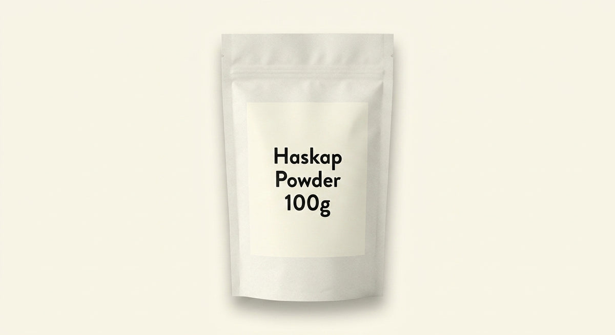 Holland & Barrett Haskap Powder 100g, imported from the UK