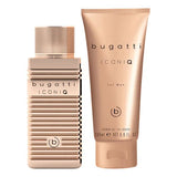 Bugatti Iconiq Gold gift set with EDT and shower gel, UK version