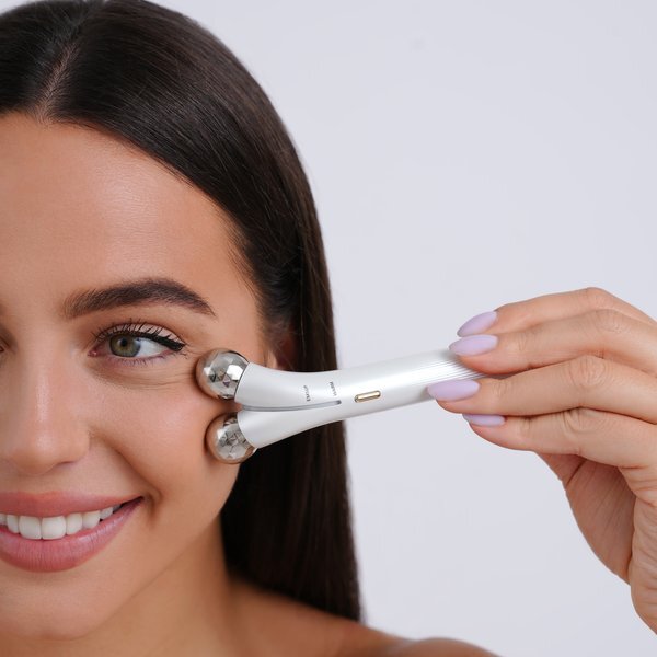 Pure Derma London EMS Microcurrent Toning Wand, imported from the UK