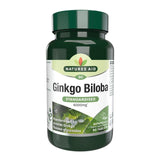 Natures Aid  Ginkgo Biloba Supplement Tablets 6000mg   90 per pack GOODS M&S   