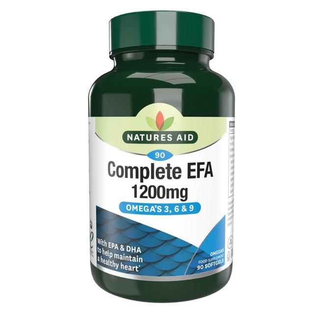 Natures Aid Complete EFA Omega's 36 & 9 Soft Gel Capsules    90 per pack GOODS M&S   