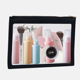 Nanshy Clear Flat Makeup Pouch (Black) GOODS Superdrug   