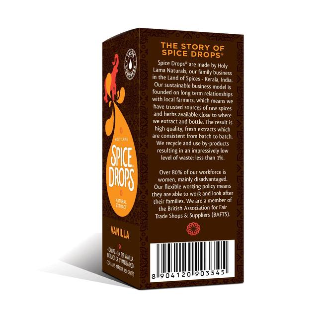 Spice Drops Concentrated Natural Vanilla Extract    5ml GOODS M&S   