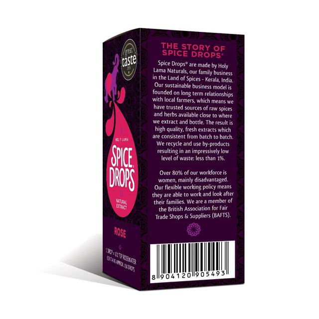 Spice Drops Concentrated Natural Rose Extract   5ml GOODS M&S   