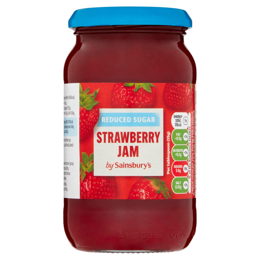 Sainsbury's Reduced Sugar Strawberry Jam 415g