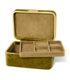 Aerin Velvet Beauvais Jewellery Box - British product