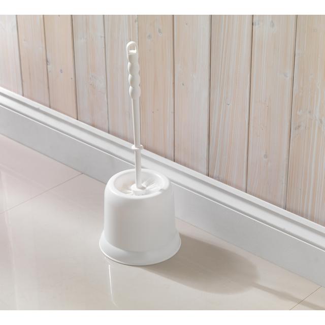 Addis Round Open Toilet Brush Set White GOODS M&S   