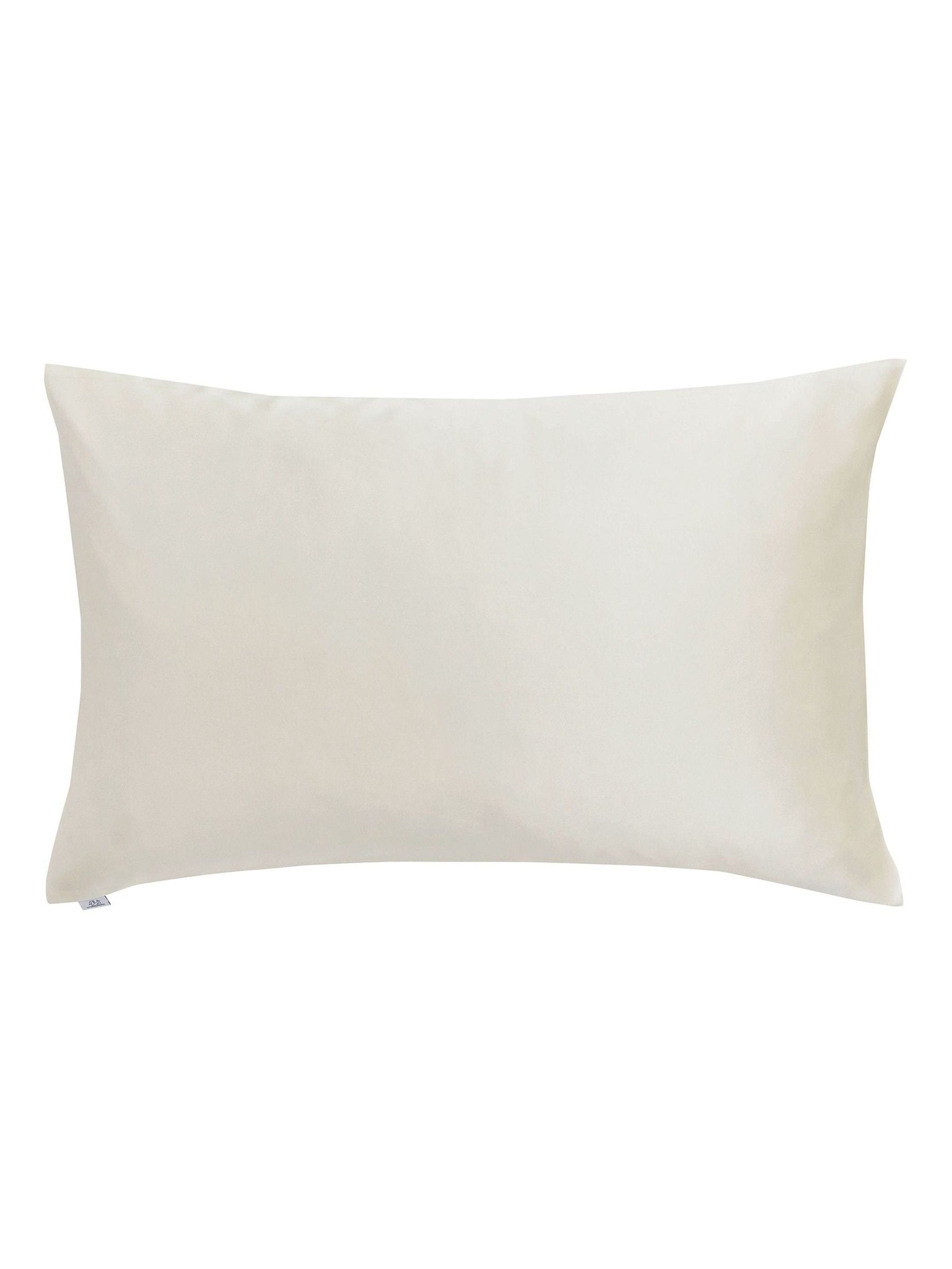 Bedeck of Belfast Cream Mulberry Silk pillowcase, UK version