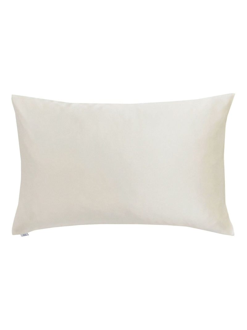 Bedeck of Belfast Cream Mulberry Silk pillowcase, UK version