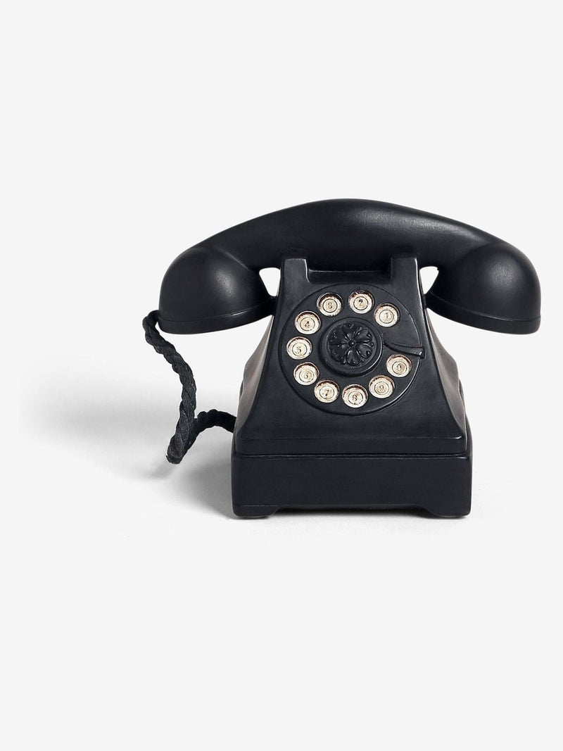 Black telephone ornament - British product