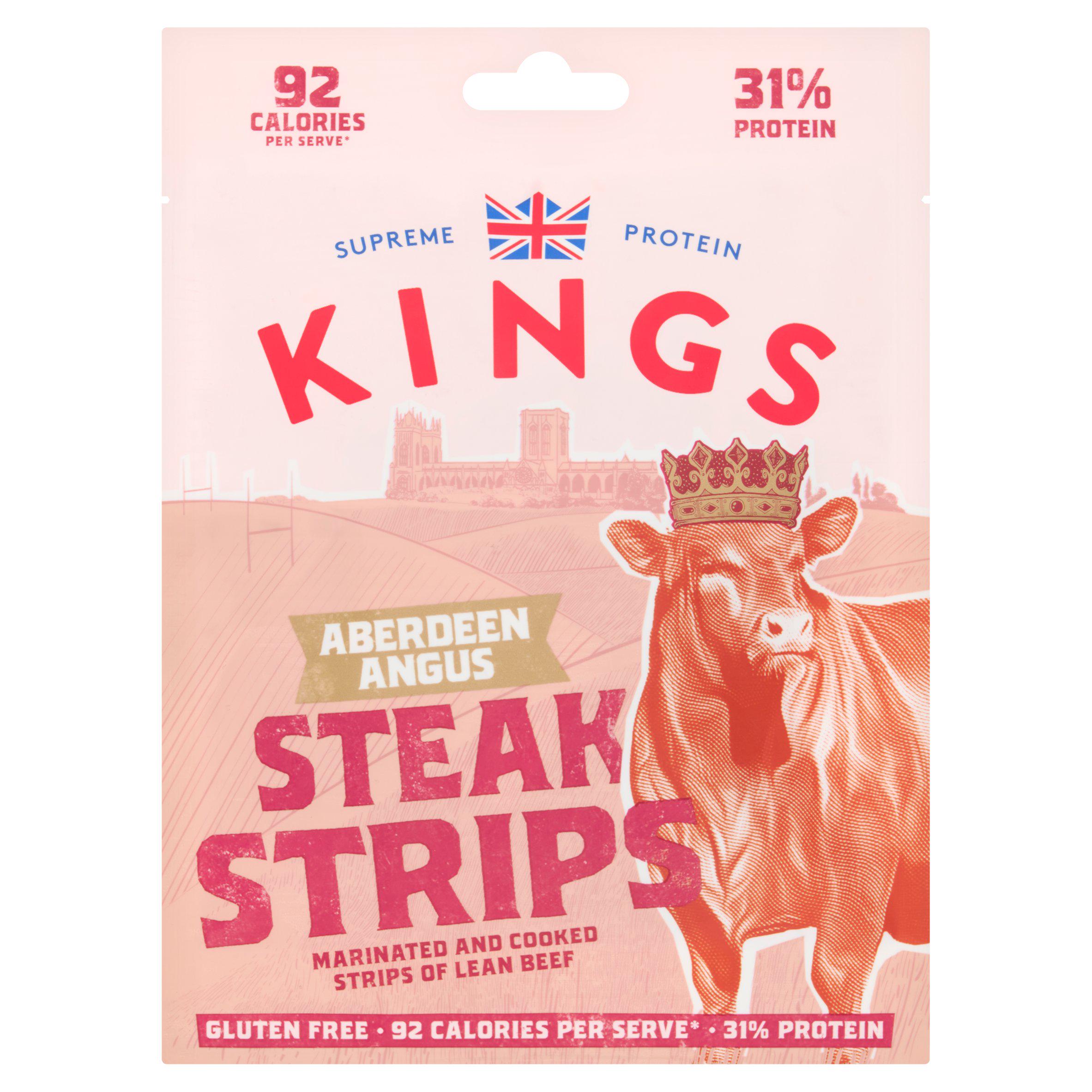 Kings Aberdeen Angus Steak Strips 60g GOODS Sainsburys   