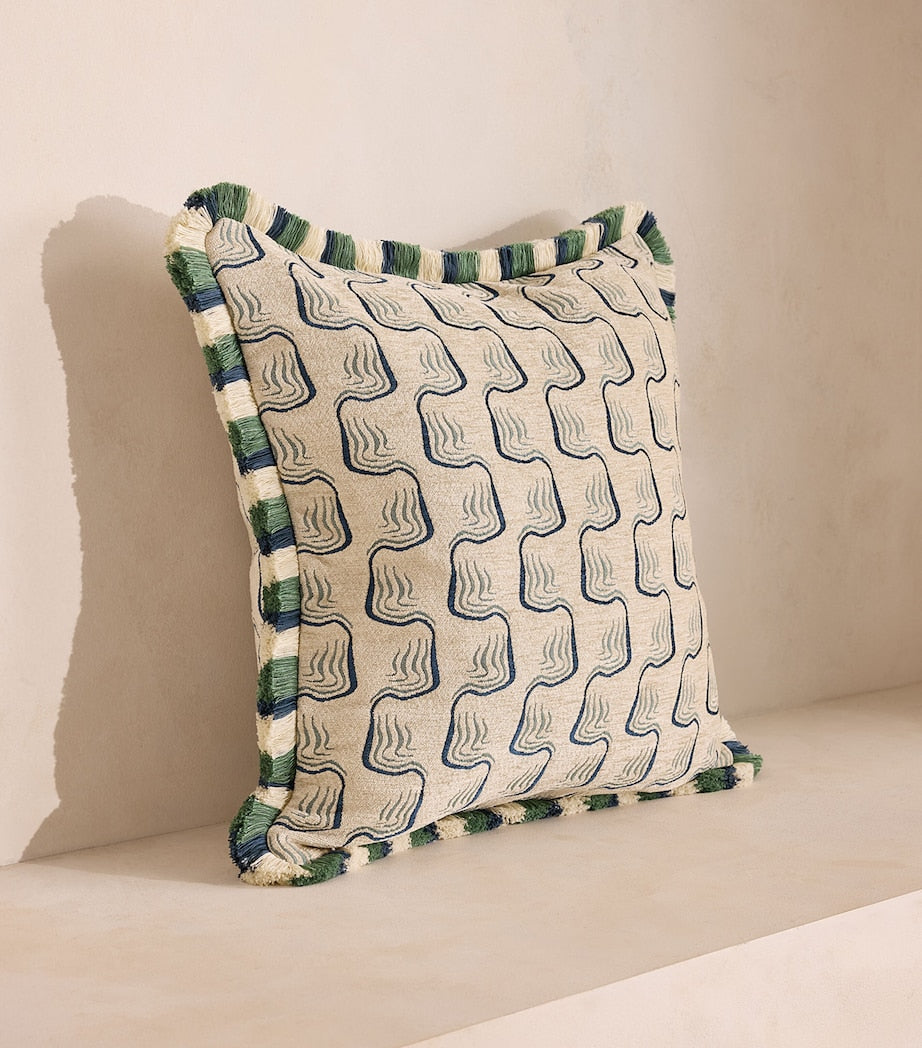 Soho Home Theron cushion 50cm, imported from the UK