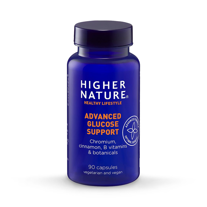 Advanced Glucose Support supplement 13 key nutrients 90 vegan capsules - British product