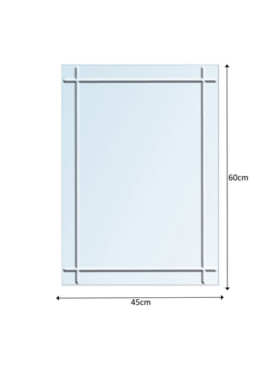 Miroir de salle de bain à découpe diamant Showerdrape Marylebone 60 cm x 45 cm Next - Achetez en ligne sur McGrocer