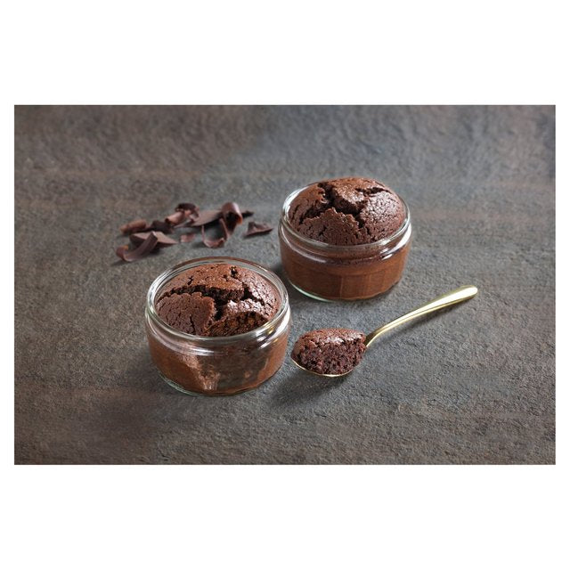 Gu Hot Puds Chocolate Souffle Dessert   2 x 60g GOODS M&S   