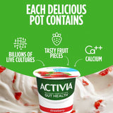 Activia Strawberry Fruit Yoghurt   4 x 115g GOODS M&S   