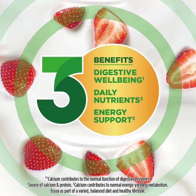 Activia Strawberry Fruit Yoghurt   4 x 115g GOODS M&S   