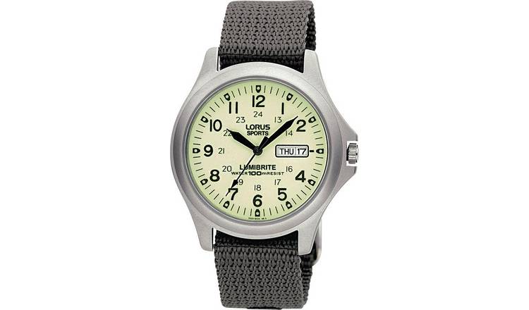 Lorus men's Lumibrite watch 35mm, UK version