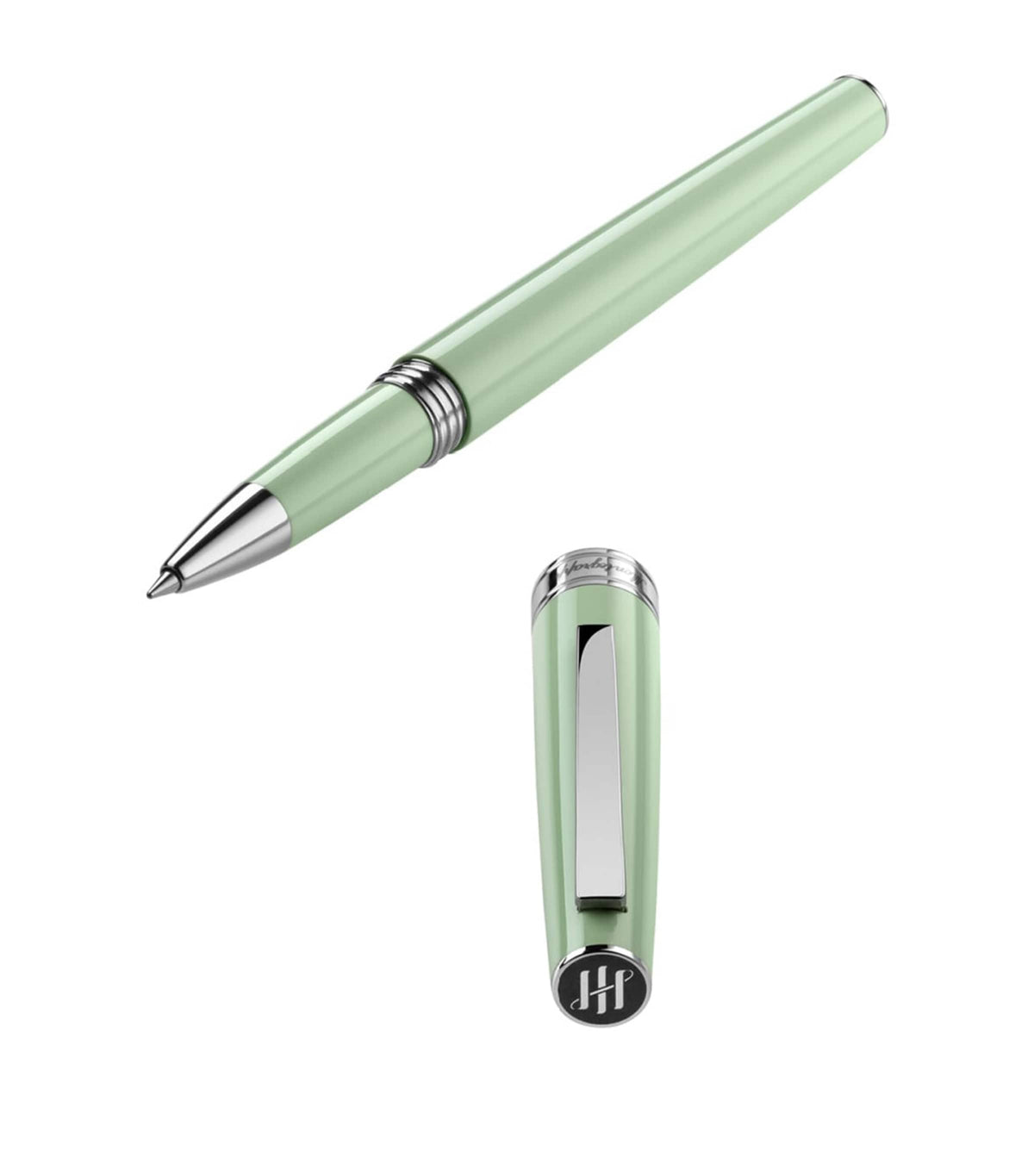 Montegrappa steel Armonia rollerball pen, imported from the UK