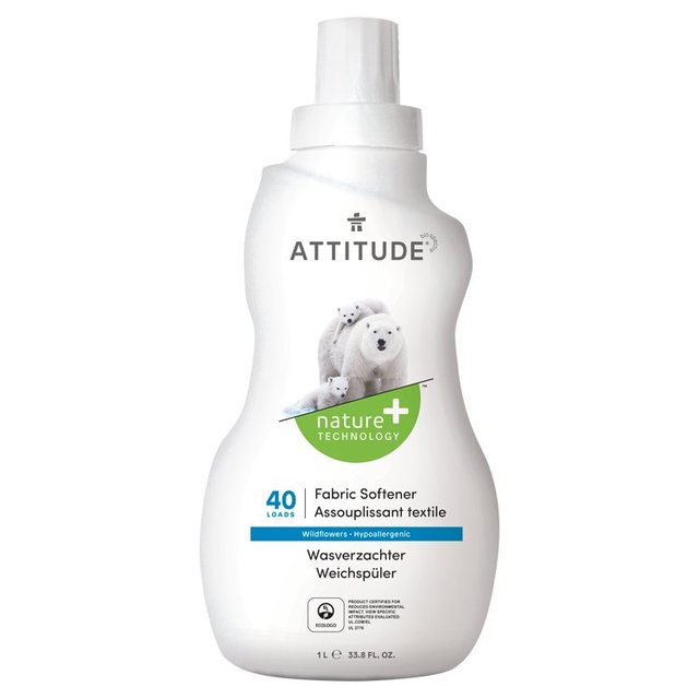 Attitude Fabric Softener Wildflower 40 Washes   1L GOODS M&S   