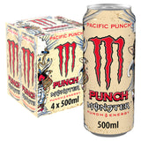 Monster Energy Drink Pacific Punch 4x500ml All Sainsburys   