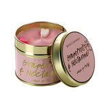 Bomb Cosmetics scented tin candle Grapefruit & Nectarine 180g, imported from the UK