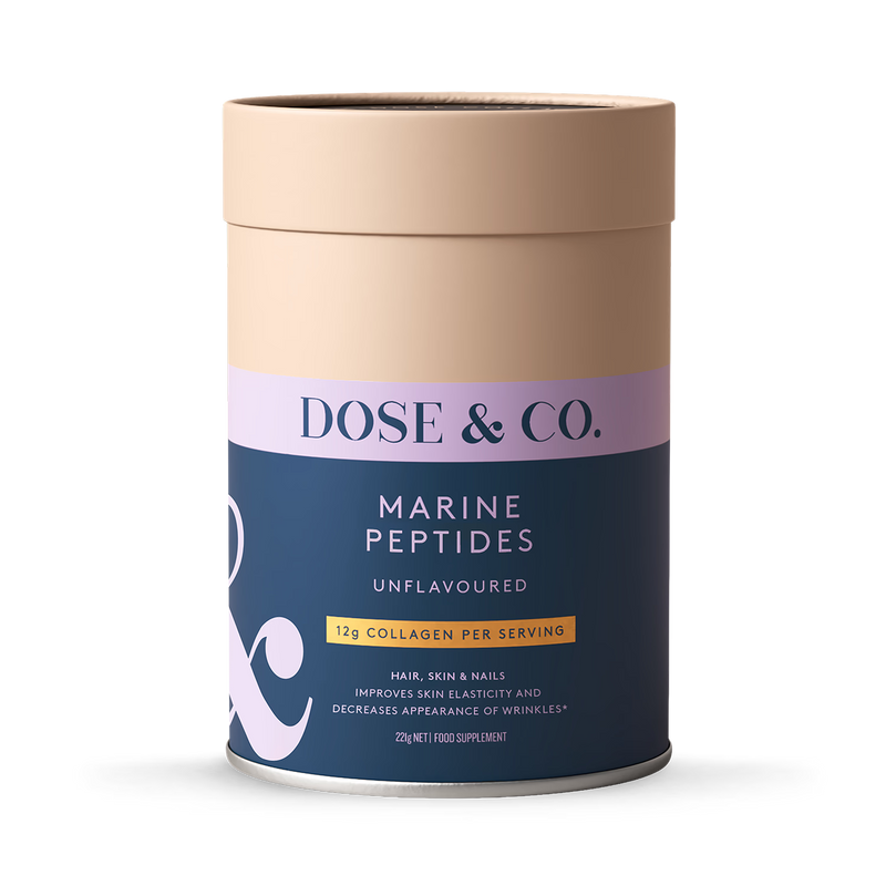 Dose & Co Marine Peptides Unflavoured 221g, imported from the UK