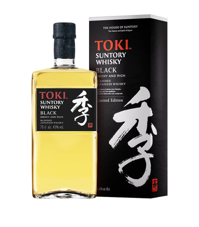Harrods Suntory Toki Black Blended Japanese Whisky 70cl- Buy online at McGrocer