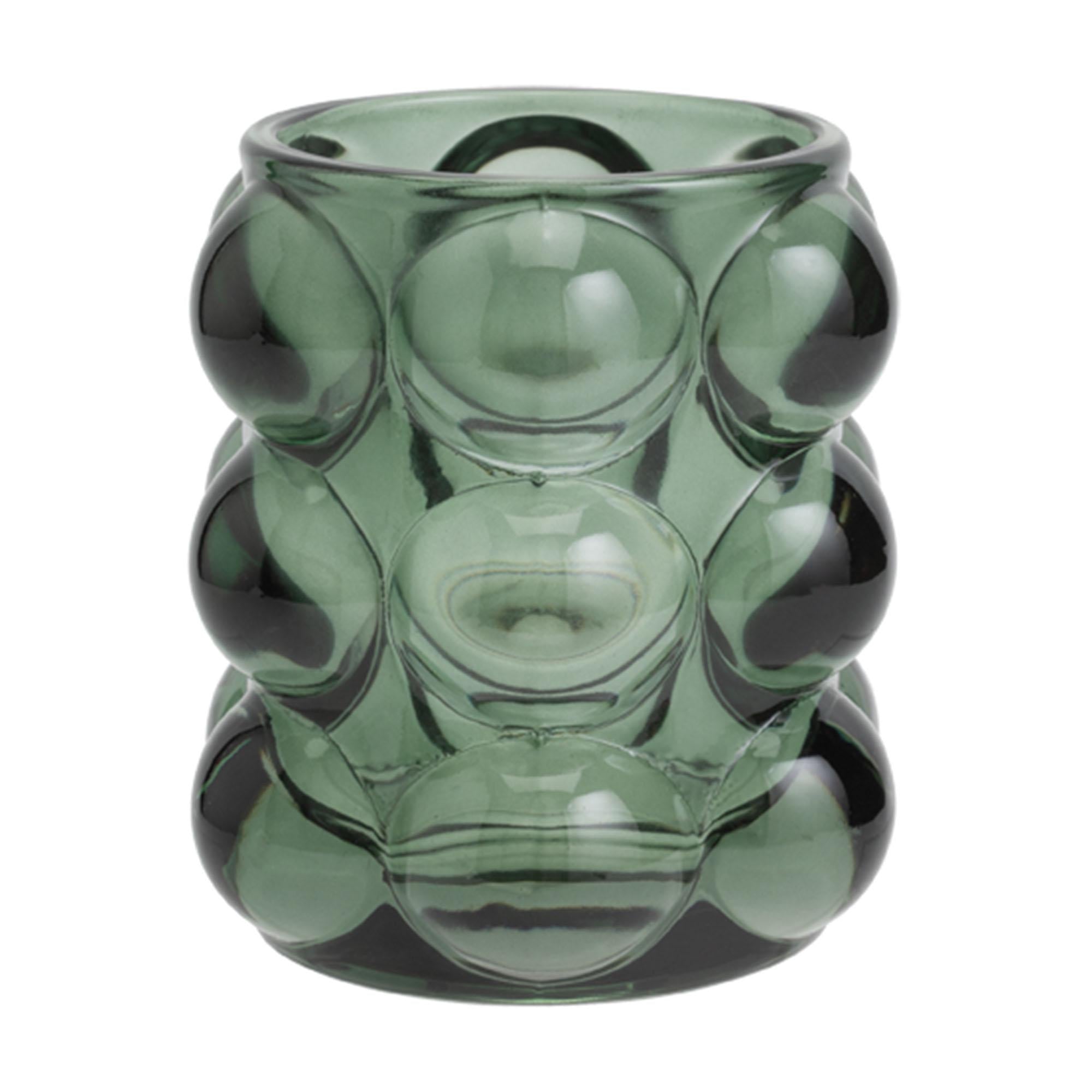 Habitat Bobble Glass Tealight Holder GOODS Sainsburys   