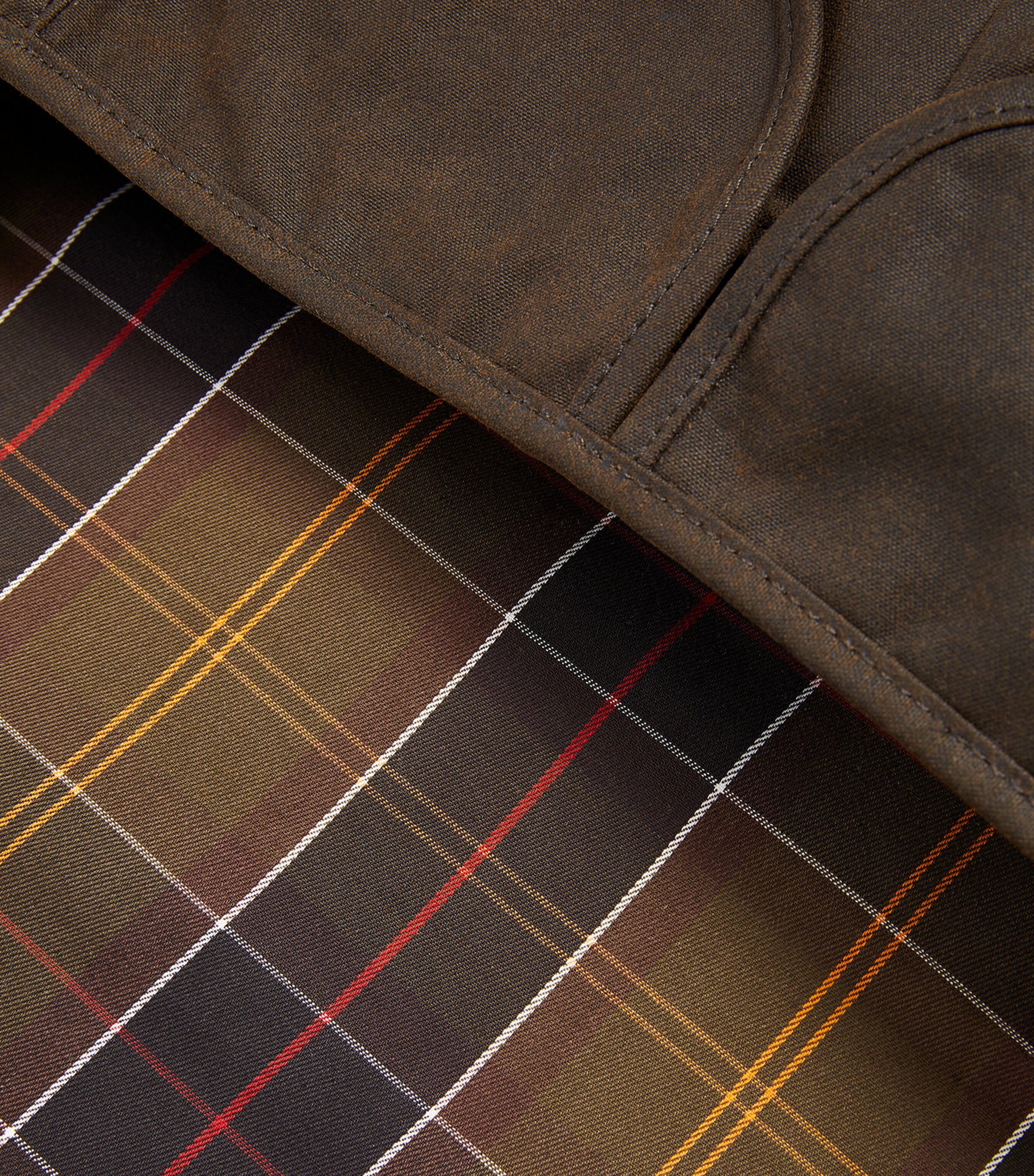 Barbour waxed Tarras messenger bag with leather trim, imported from the UK