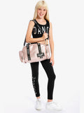 Pineapple rose gold pink dance holdall bag, UK version
