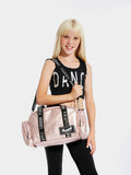 Pineapple rose gold pink dance holdall bag, UK version