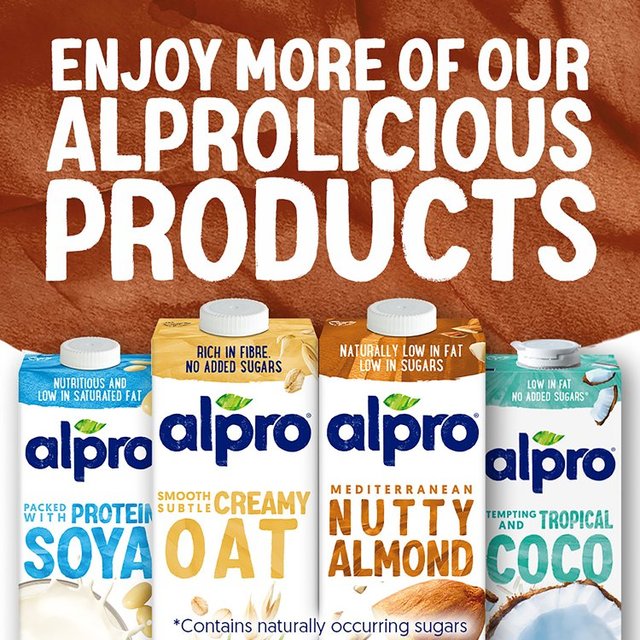 Alpro Soya Chocolate Chilled Drink   1L GOODS M&S   