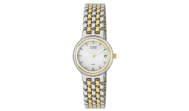 Citizen ladies Eco-Drive two-tone watch 25mm, UK version