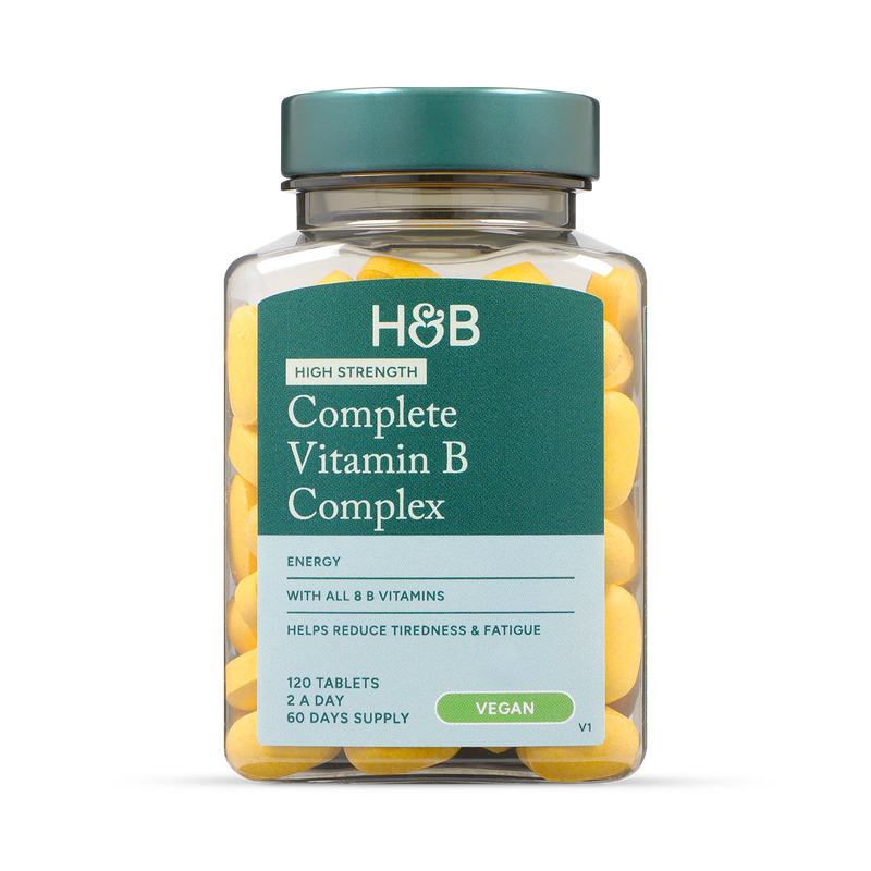 Holland & Barrett High Strength Complete Vit B Complex 120 Tablets