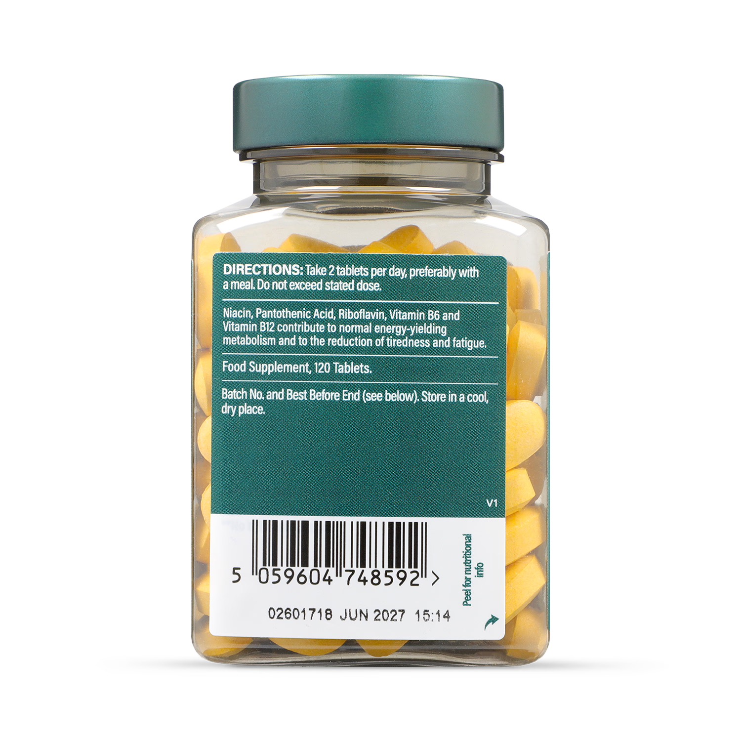 Holland & Barrett High Strength Complete Vit B Complex 120 Tablets
