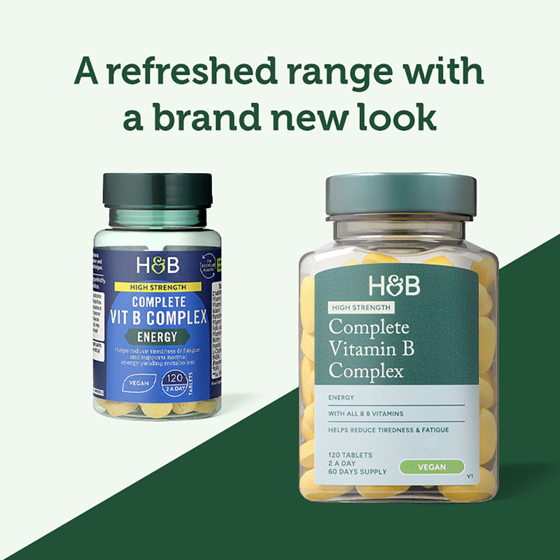 Holland & Barrett High Strength Complete Vit B Complex 120 Tablets