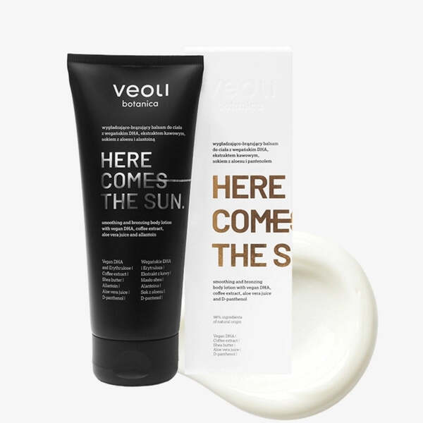 Veoli Botanica bronzing body lotion gradual self-tanner 200ml, UK version