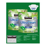 Kirkland Signature Ultra Clean Laundry Bio Detergent, 2 x 60 Pack GOODS Costco UK