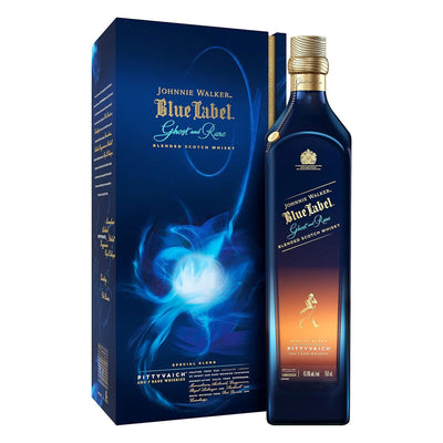 Costco UK Johnnie Walker Blue Label Ghost and Rare Pittyvaich Blended Scotch Whisky 70cl- Buy online at McGrocer